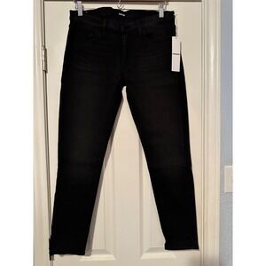 Hudson Jeans Krista Low Rise Skinny Ankle in Black Womens 28 NWT